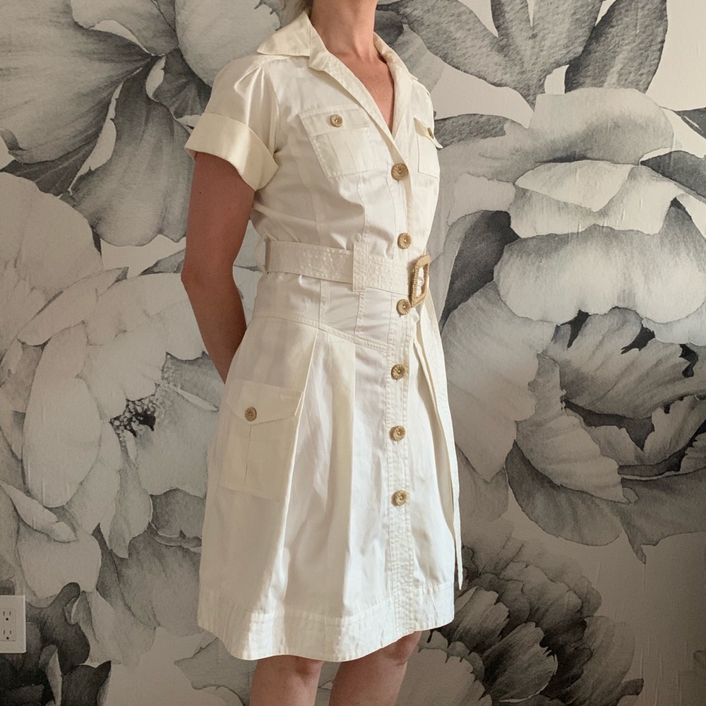 DVF Diane Von Furstenberg white dress size 0